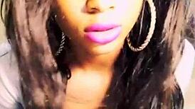 Ebony Teen 18+ Dances In Shorts!