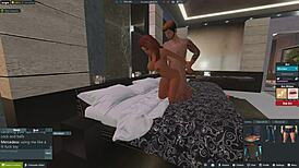 Mercedes, la moglie infedele, ingannata a succhiare cazzo grosso per creampie.