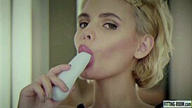 Hottie Talia Mint Fingers Pussy And Plays With Toys In Micro Bikini!