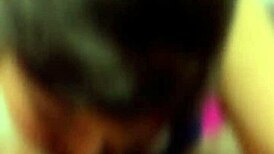 hot indian babe sucks lover's dick saying nikal du aaj muh me