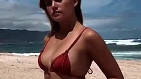 boutinela compilation in thong and bikini, feeling that love mix