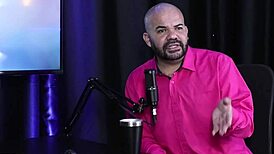 Paulo Avelar enjoys secret pleasures with sheer red lingerie models