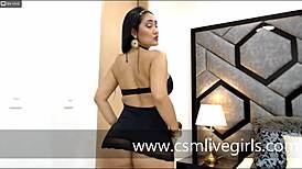 Laurenvenez Latina begs you to taste her ass and crave her body