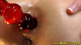 Anal Slut Fingered to Gaping Ass Fetish