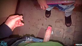 Stranger, fuck me with a condom! I took his cum in my panties!