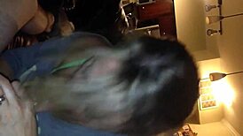 Tinder Babe Sucking Cock