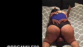 Thick Latina Wife Rides Face in Steamy Couple Play