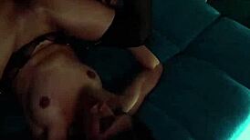 black friday chaos with chanel camryn's wild pov blowjob