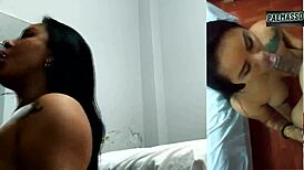 stepsister with small mouth swallows cock, wants more