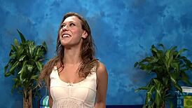 massage turns into sex with blowjob, doggystyle fucking, and cum on small tits