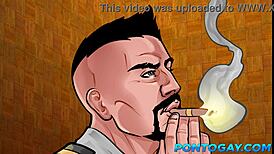 behind bars, they searched the virgin ass and wow, what a surprise! 😲