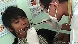 Asian Threesome's Intense Kinky Medical Fetish Passion