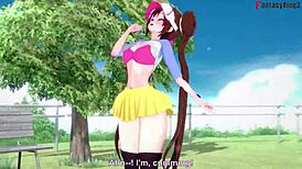 Mei Nancy Blowjob And Titjob In Pokemon Fantasy