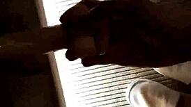 chinese girl with glasses passionately fucks her boyfriend in intense session