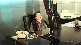 Trina Michaels' Big Tits Slammed by Huge Cock