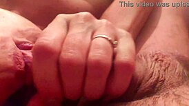 Early Morning Creampie Fills Up Amateur Milf Pussy