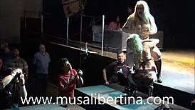 Lesbian Orgy On Stage By Musa Libertina Yelena Vera And 2 Girls