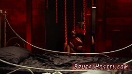 Foot Slapping Domination on Bound Teen 18+ Jade Jantzen in Extreme BDSM