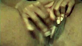 Caramel Kush Fingering Her Wet Pussy During Masturbation