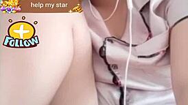 Bigo Vietnamese Babe Shows Off Massive Curves in Raw Display