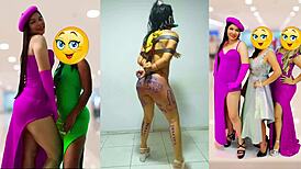 I's Samantha, the slave, dancin' while gettin' whipped an' humiliated, an' they make me sing