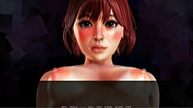 Older step sister teases you in porn game