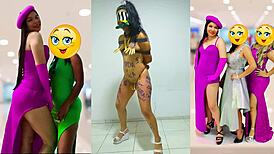 I's Samantha, the slave, dancin' while gettin' whipped an' humiliated, an' they make me sing