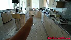 amateur teen stepsis bent over for doggystyle big cock