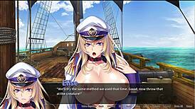 pirate-booty and the bukkake buccaneer elise h scene 5 with asian japanese blonde anal assfucking