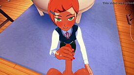 Ben teen 18+ hentai uncensored in Japanese anime game part 3