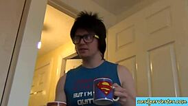 Nerd and Secretary in Office Encounter