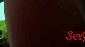 rubia getting fucked by huge cock at pool party with friends