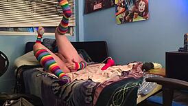 i'm a submissive puppy practicing with my monster bad dragon toy, feeling so gay and excited