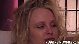 Are You Lucky Enough To Be Pegged By This Babe?