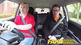 European student squirts shaven pussy cumshot