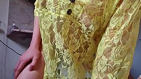 Latina Pornstar Removes Dirty Panties and Tastes Ass