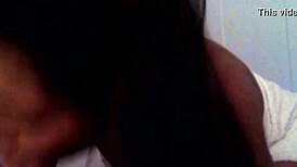 Passionate blowjob from Argentinian pendeja