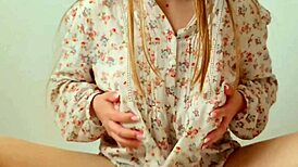 Young Student Luxuryorgasm Flaunts Big Tits in Solo Show