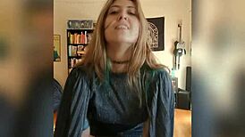 Sunny Strips with Passion, Revealing Big Ass and Tits