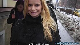 Newbie at Casting Enjoys Riding Cock in POV Reality Scene