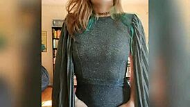 Sunny Strips with Passion, Revealing Big Ass and Tits