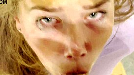 Alexa blowjob with rough slapping and spitting