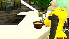 Bulma Madrastra Y Esposa Encuentra A Su Hijastro Masturbandose Y Le Da Clases De Sexo Quitandole La Virginidad