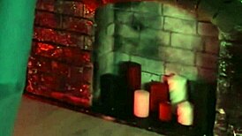 sweet eaton wearing fitted white leggings on webcam, teasing and crossdressing solo