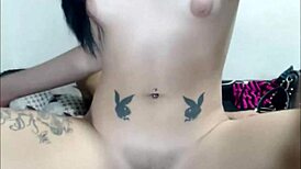 tranny's ass gets eaten by her boyfriend in amateur anal rimjob