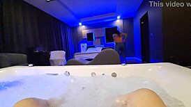 Motel Maid Fucks On Jacuzzi