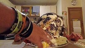 I messed up behind scenes with naked milf fucking