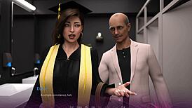 The Office - Vibrating Play Scene In 3D Game