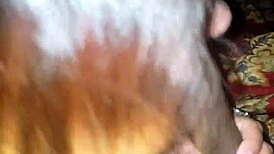 netflix and chill turns freaky with latina blowjob on big black cock