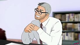 Gay novinho bangs boss for European football contract, hot bara yaoi!